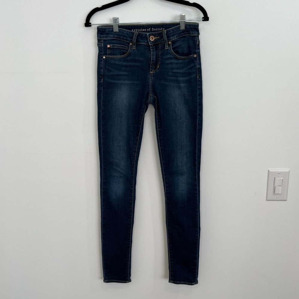 Articles Of Society Skinny Mid Rise Jeans Size 26